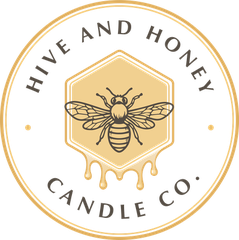 Hive and Honey Candle Co. logo